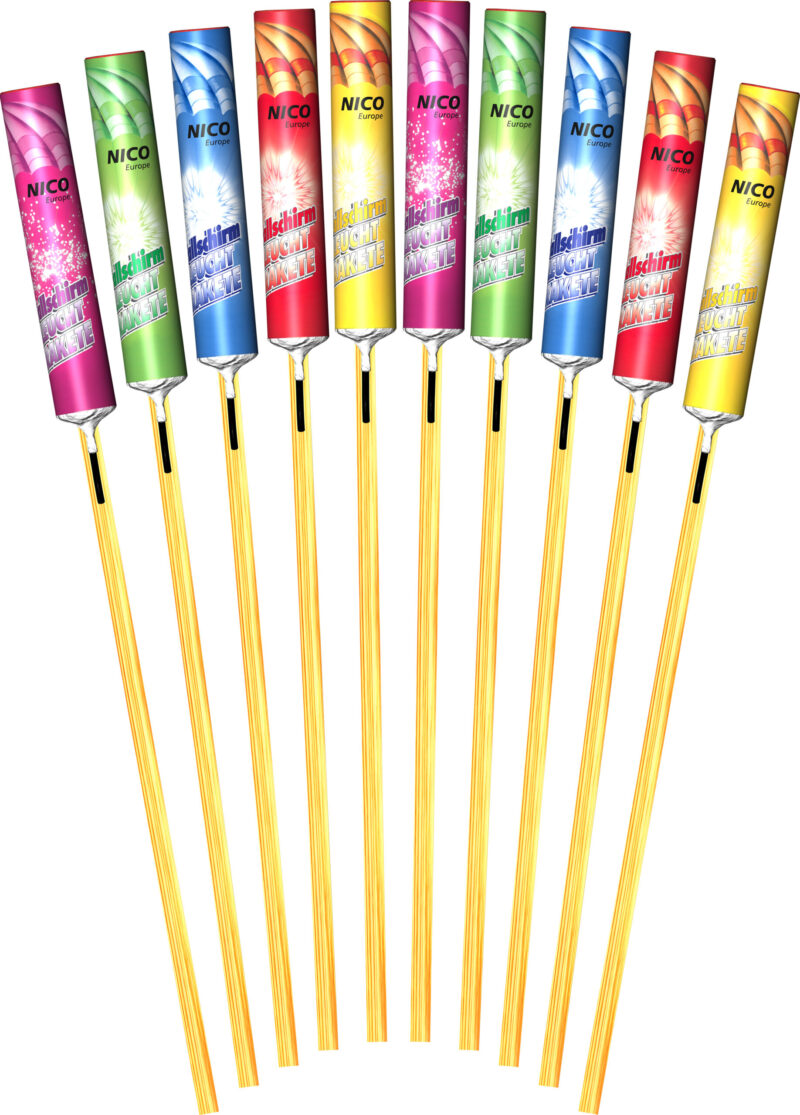 Fallschirm-Rakete, 10er-Schtl.