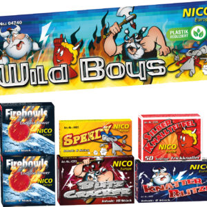 Wild Boys, 6 Schachteln sortiert