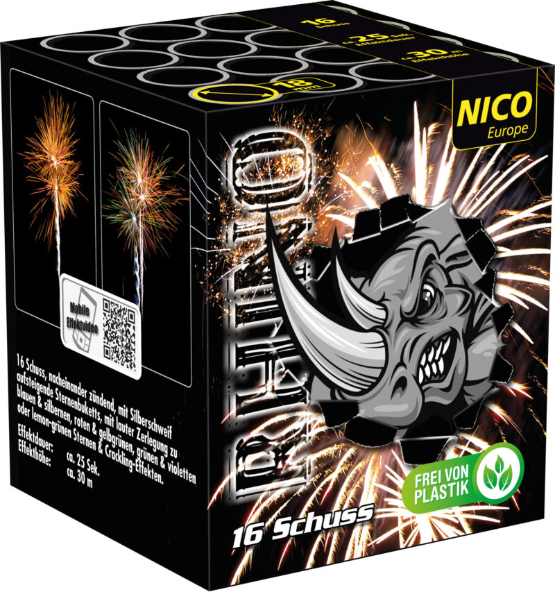 05019 Rhino, 16 Schuss