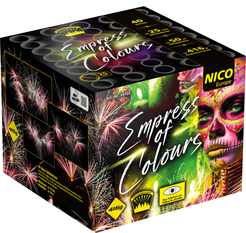 Empress of Colours, 40 Schuss