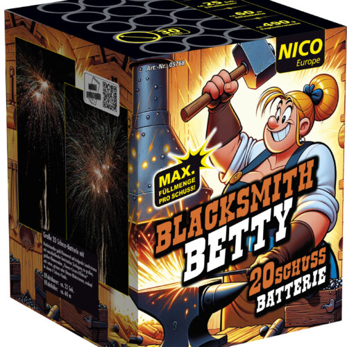 Blacksmith Betty, 20 Schuss