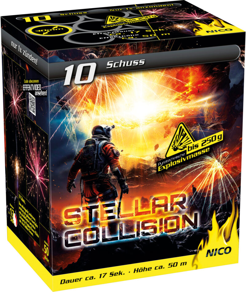 Stellar Collision, 10 Schuss