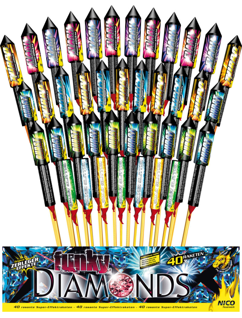 Funky Diamonds, 40er-Rak.-Btl.