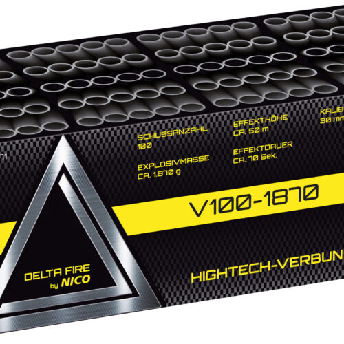 Delta Fire V100-1870, 100 Schuss