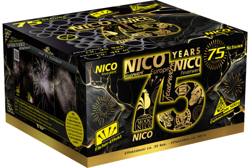 75 Jahre NICO, 75 Schuss