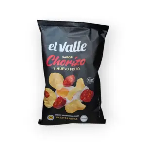 El Valle Chorizo & Fried Egg Potato Chips 130 g