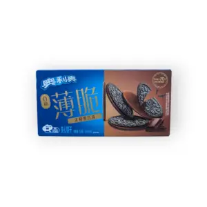OREO Zero Zucker Thin Crispy Dark Chocolate Flavor 124g